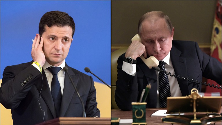 Vladimir Zelenskij og Vladimir Putin er enige om å